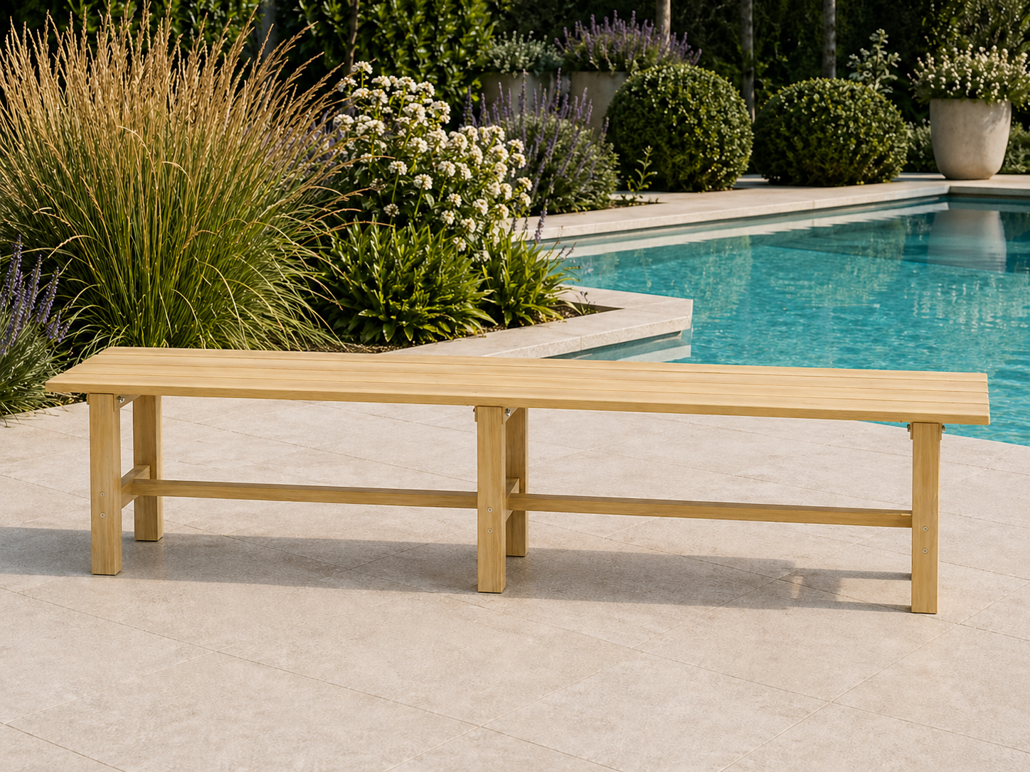 Aluminium Bench 180cm