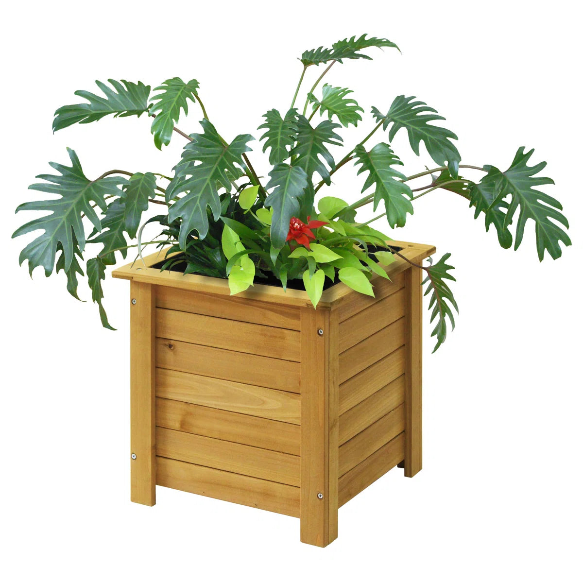 Wooden Square Box Planter