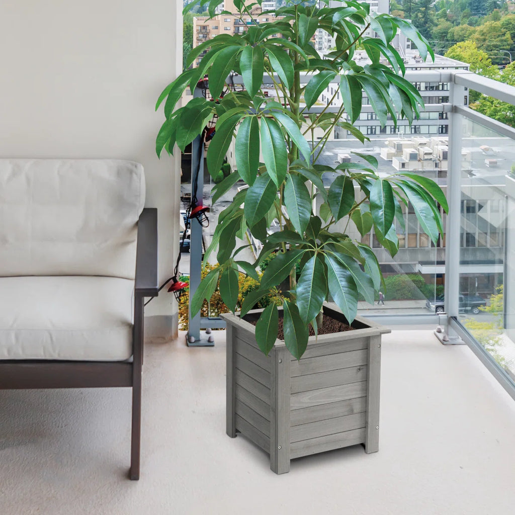 Wooden Square Box Planter