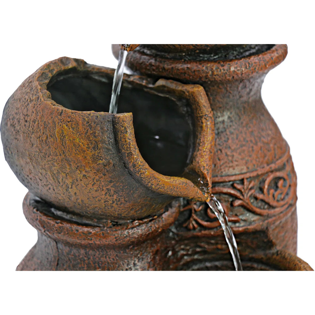 Polynesian Fountain Pottery World