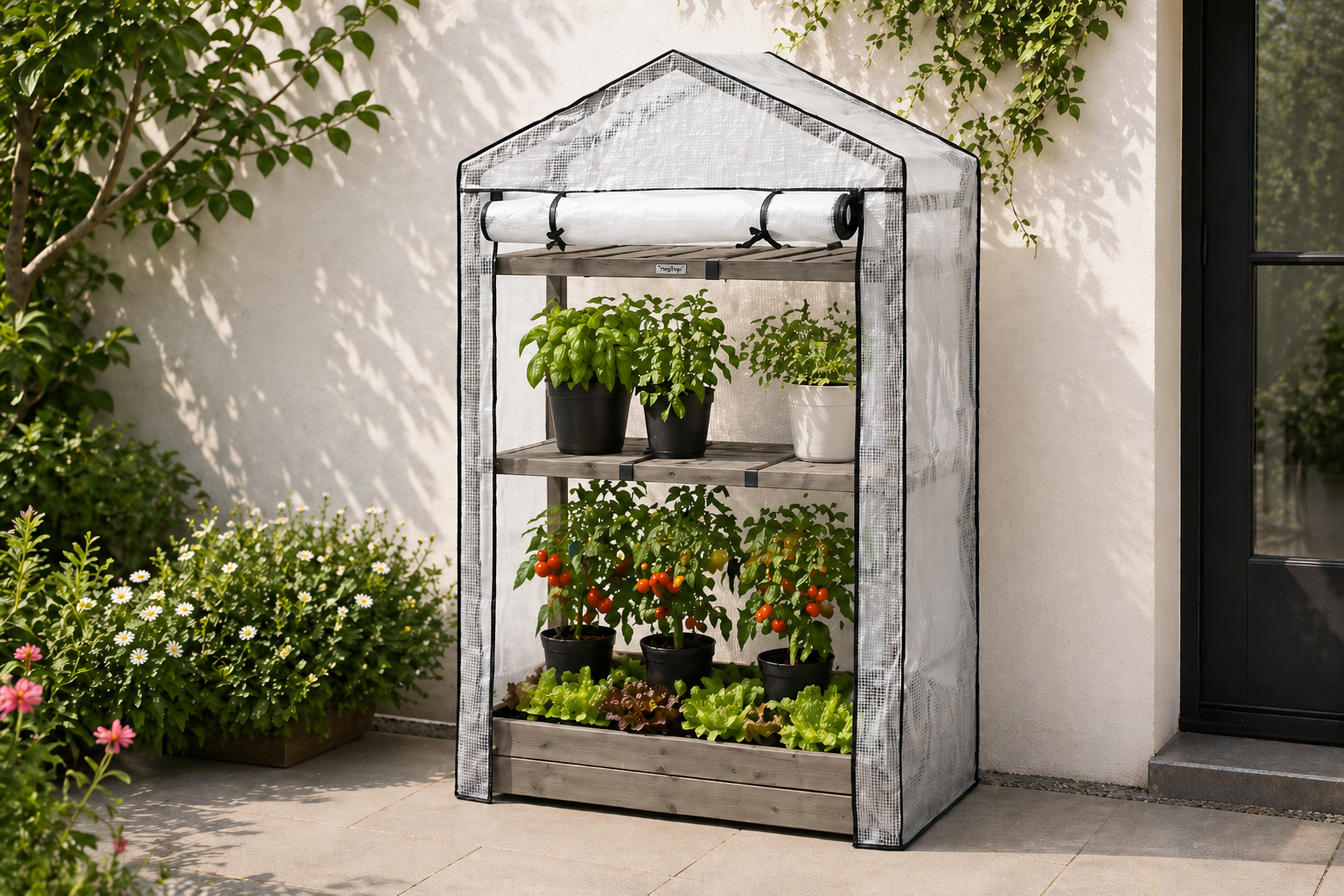 VegTrug Tomato Greenhouse with PE Cover