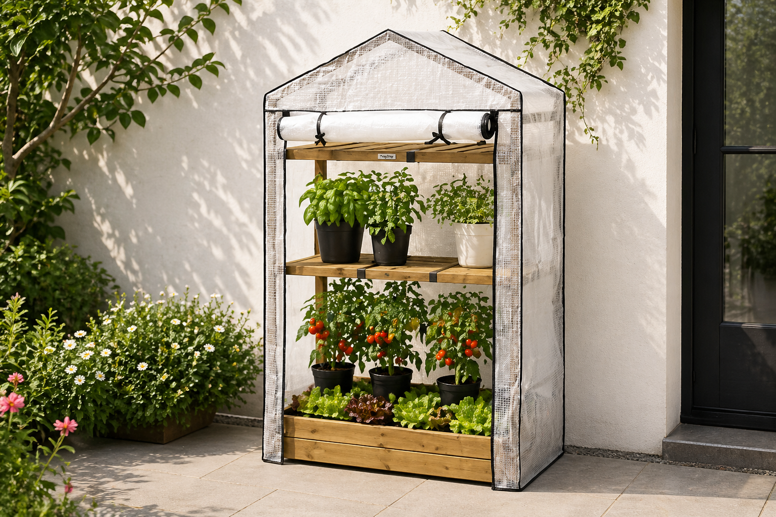 VegTrug Tomato Greenhouse with PE Cover