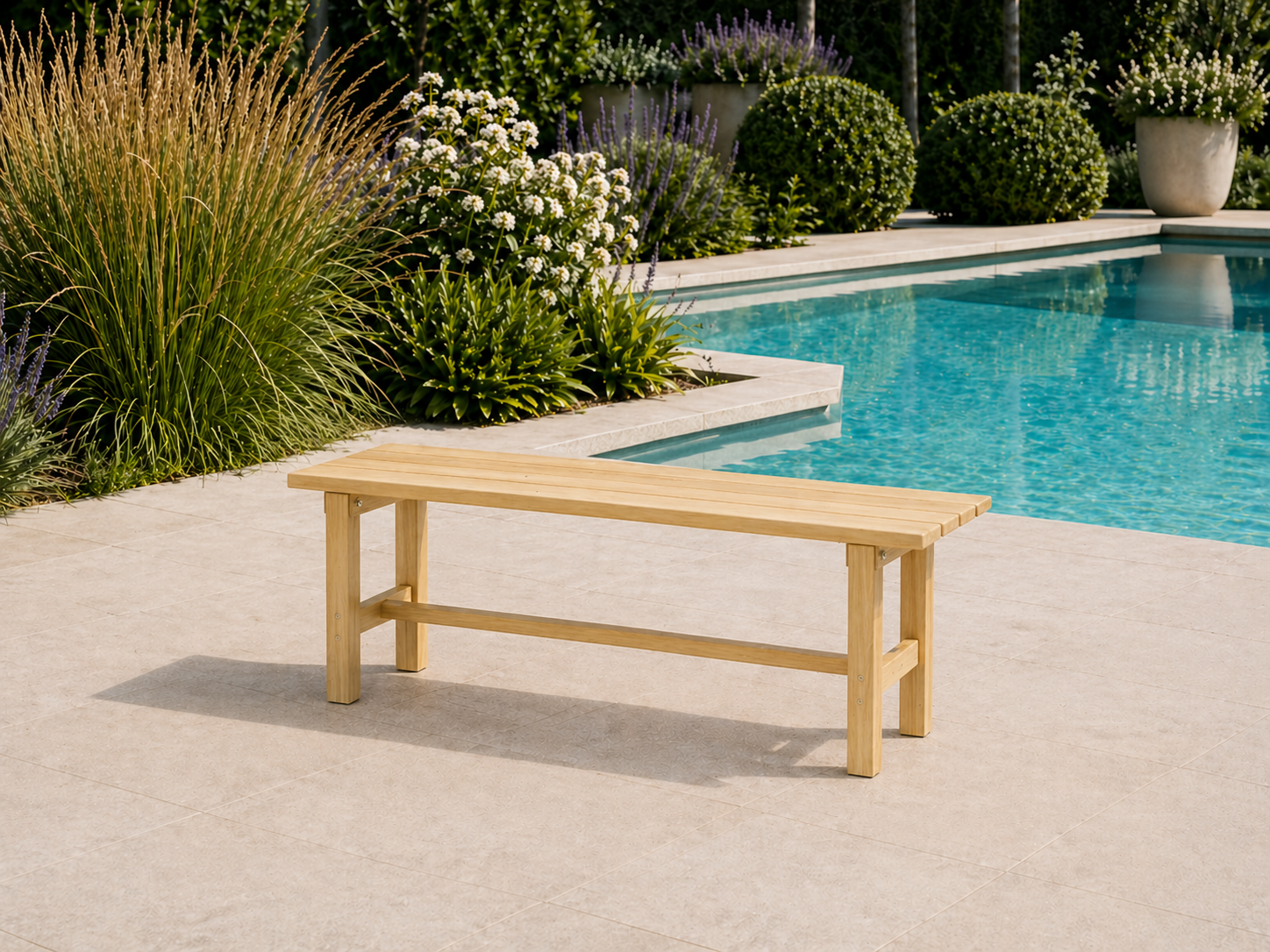 Aluminium Bench 120cm