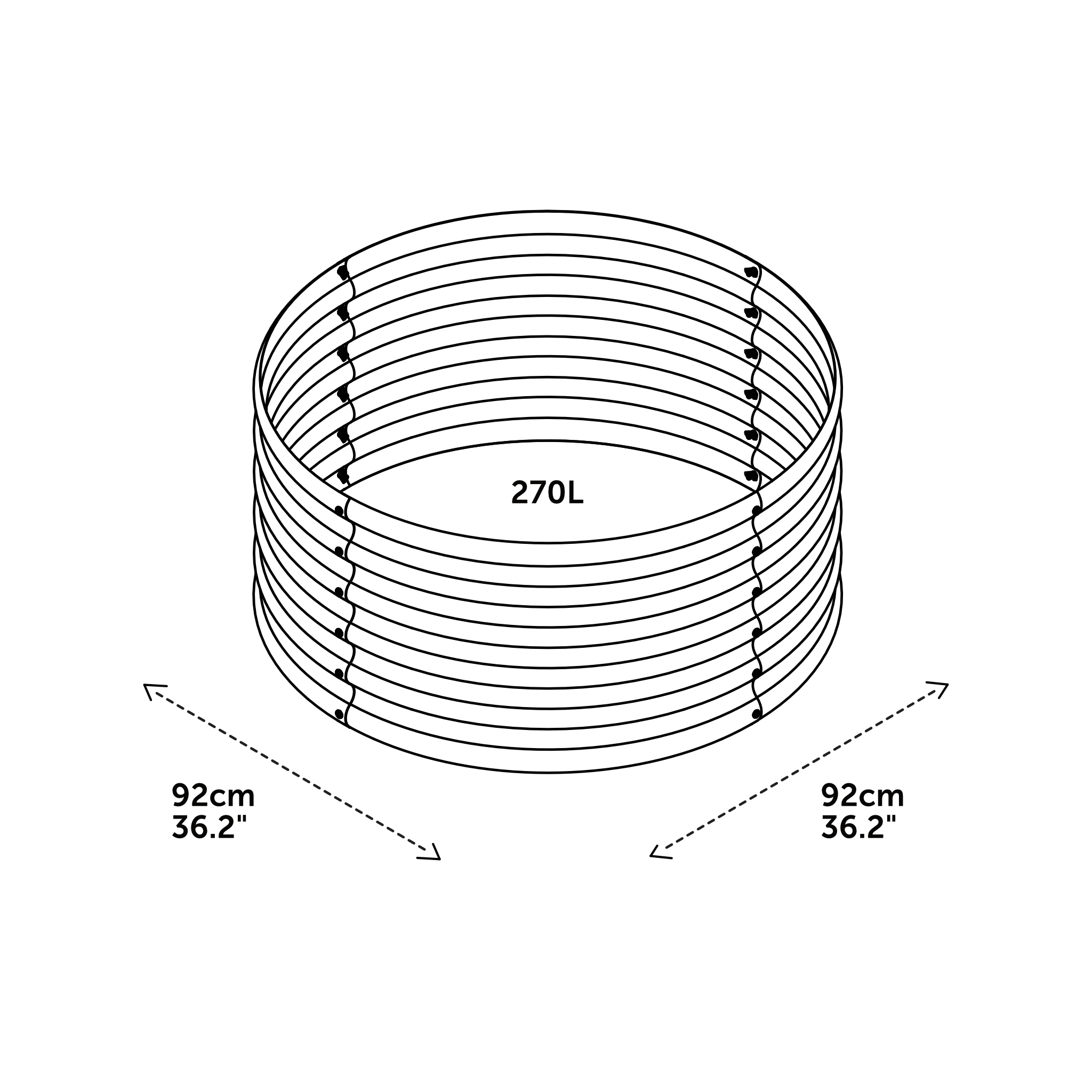 VegTub 6-in-1 Modular Bed