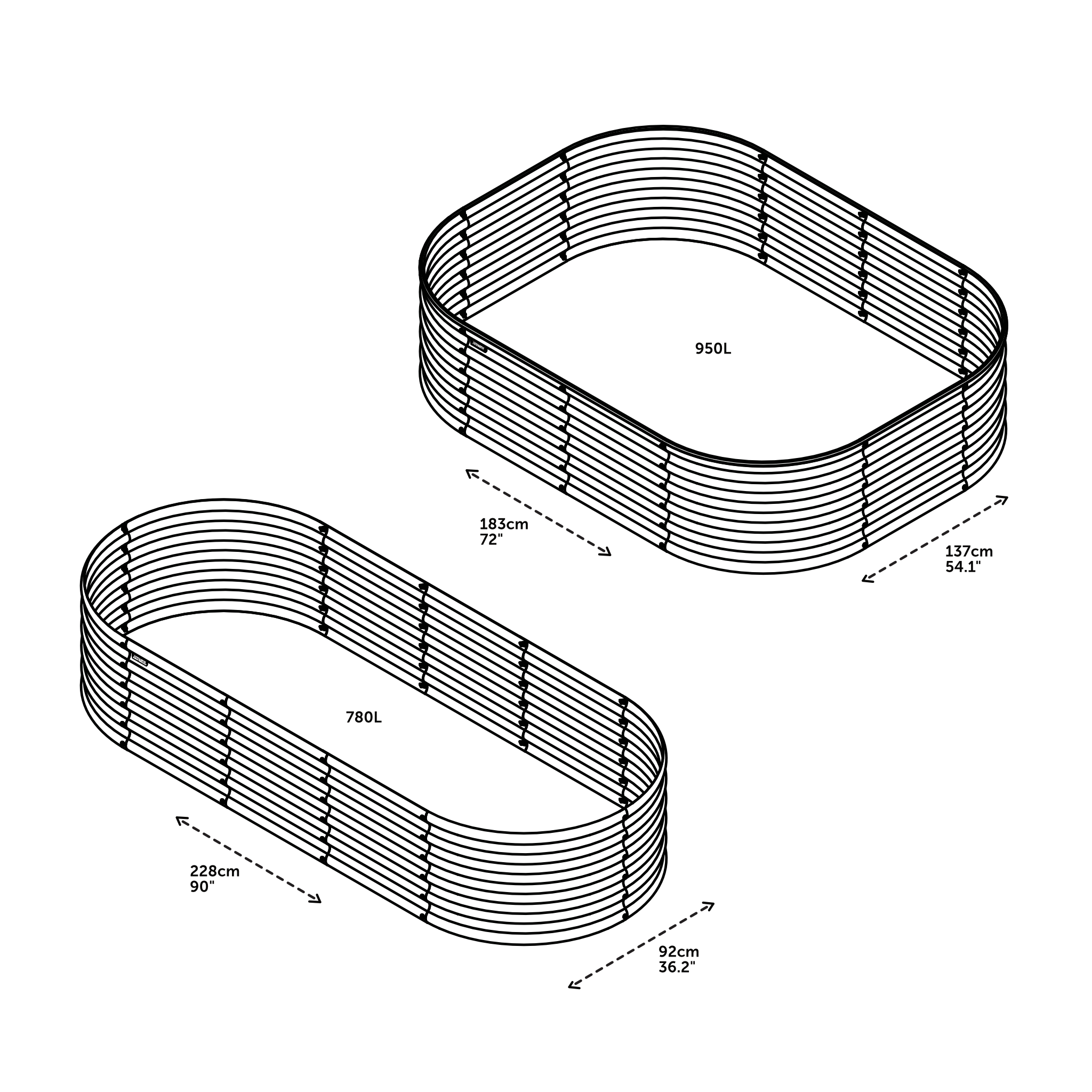 VegTub 6-in-1 Modular Bed